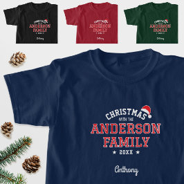 Familie Name Weihnachten Weihnachtsnachtsnachtsnac T-Shirt