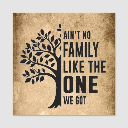 Familie Namensschild (Vorderseite)