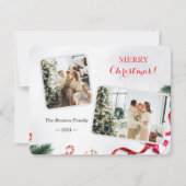 Familie Niedlich Frohe Weihnachten 2 Foto (Vorderseite)