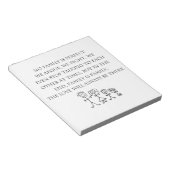 Familie Notizblock (angewinkelt)