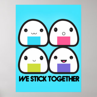 Familie Onigiri Poster