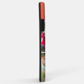 Familie Orange 4 FotoCollage Custom Case-Mate iPhone Hülle (Hinten/Rechts)