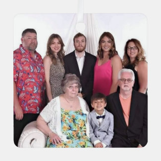 Familie Ornament Aus Metall