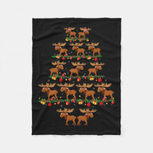 Familie Pajama Sets Weihnachten Matching Elche Xma Fleecedecke