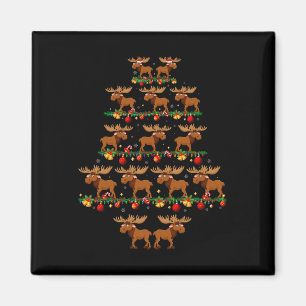 Familie Pajama Sets Weihnachten Matching Elche Xma Magnet