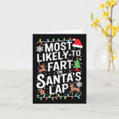 Familie Pajamas ist am ehesten mit Furz auf Santa' Karte (Gelbe Blume)