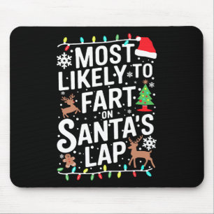 Familie Pajamas ist am ehesten mit Furz auf Santa' Mousepad