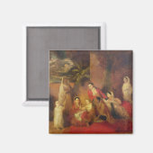 Familie Palmer, 1785 Magnet (Vorderseite/Rückseite)