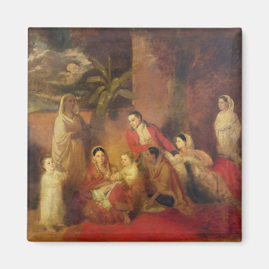 Familie Palmer, 1785 Magnet (Vorne)