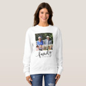 Familie, Personalisiert 6-Foto-Collage Sweatshirt (Vorne ganz)