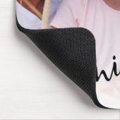 Familie, Personalisiertes benutzerdefiniertes Foto Mousepad (Ecke)