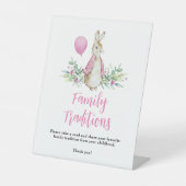 Familie Peter Rabbit Sockelschild (Vorderseite)