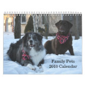 Familie Pets 2010 Kalender 2 (Titelbild)
