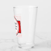 Familie Picnic Red Polka Dots Glas (Links)