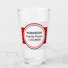 Familie Picnic Red Polka Dots