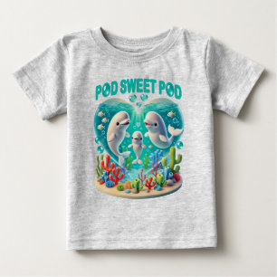 Familie "Pod Sweet Pod" Baby T-shirt