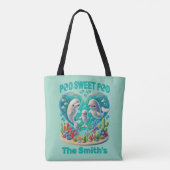 Familie "Pod Sweet Pod" Tasche (Rückseite)