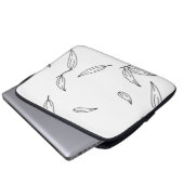 Familie Pondweed, Vampire Gray Electronics Bag Laptopschutzhülle (Vorne Knopf)