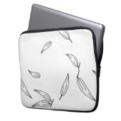 Familie Pondweed, Vampire Gray Electronics Bag Laptopschutzhülle (Vorderseite Links)