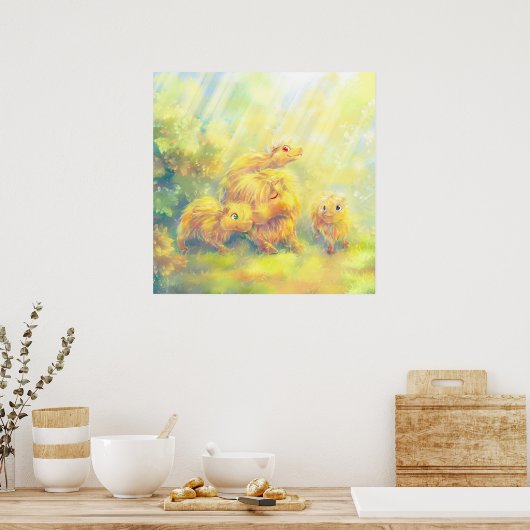 Familie Poster (Küche)