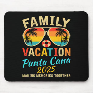 Familie Punta Cana Urlaub 2025 Sommerferien Ma Mousepad
