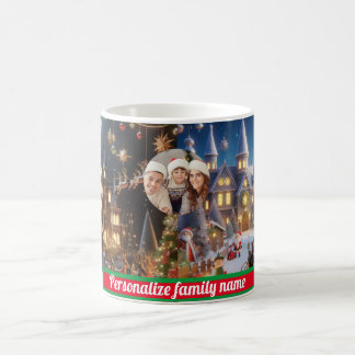 Familie SANTA CLAUS CHRISTMAS COLORFUL Kaffeetasse