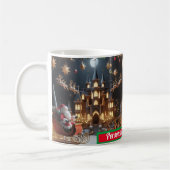 Familie SANTA CLAUS CHRISTMAS COLORFUL Kaffeetasse (Links)
