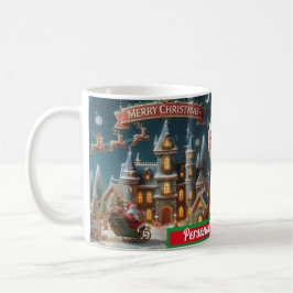 Familie SANTA CLAUS CHRISTMAS COLORFUL Kaffeetasse