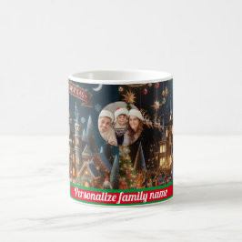 Familie SANTA CLAUS CHRISTMAS COLORFUL Kaffeetasse