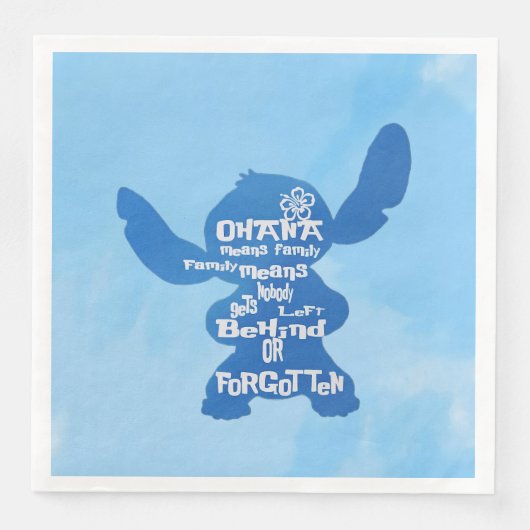 Familie Serviette (Vorderseite)