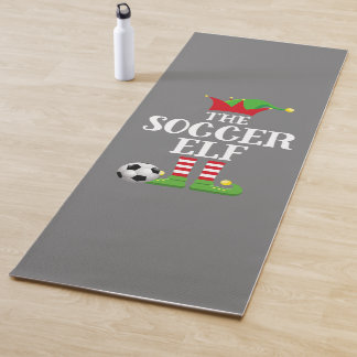Familie Soccer Elf passt Weihnachtsmannschaft Elf Yogamatte