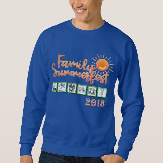Familie SommerFest 2018 Sweatshirt (Vorderseite)