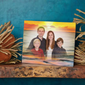 Familie Sonnenuntergang 1738 Fotoplatte (Seite)