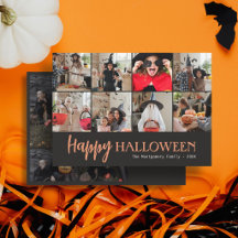 Familie Süße Schrift Happy Halloween 12 Foto Schwa