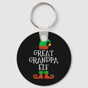 Familie The Great Opa Elf Christmas Pj Pajama X Schlüsselanhänger