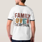 Familie über alles T-Shirt (Rückseite)