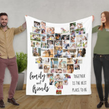 Familie und Freunde Herz geformt 51 FotoCollage