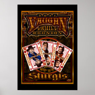 Familie Vaughn Wiedersehen-Plakat Poster