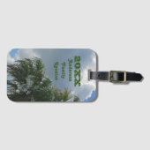 Familie vereint Wiedersehen-Urlaub Gepäckanhänger (Vorderseite (Horizontal))