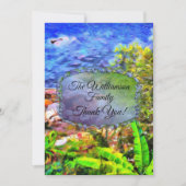 Familie Vielen Dank Yelapa Path View 0819 Dankeskarte (Vorderseite)