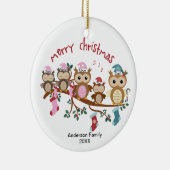 Familie von 5 Schüsseln Weihnachten Keramik Ornament (Rechts)