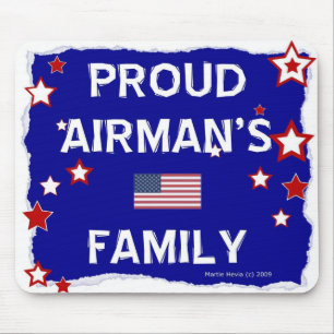 Familie von Proud Airman - Mousepad