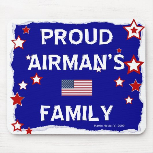 Familie von Proud Airman - Mousepad (Vorne)
