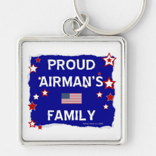 Familie von Proud Airman Schlüsselanhänger