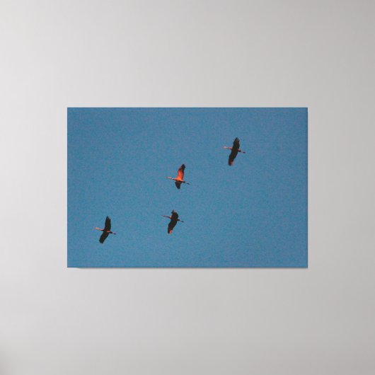 Familie von vier leinwanddruck (Vorderseite)