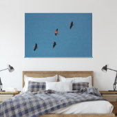 Familie von vier leinwanddruck (Insitu (Schlafzimmer))