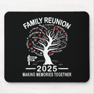 Familie Wiedersehen 2025 Erinnerungen zusammenpass Mousepad