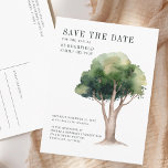 Familie Wiedersehen Genealogie Tree Save the Date Ankündigungspostkarte<br><div class="desc">Moderne Save the Date-Karte für Ihre alljährliche Wiedersehen-Familie können Sie ganz einfach anpassen,  indem Sie auf "Personalisieren" klicken.</div>