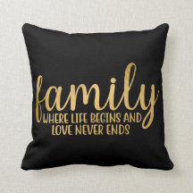 Familie, wo das Leben beginnt