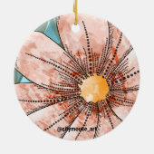 Familie: Wo komisch regiert tief Keramik Ornament (Hinten)